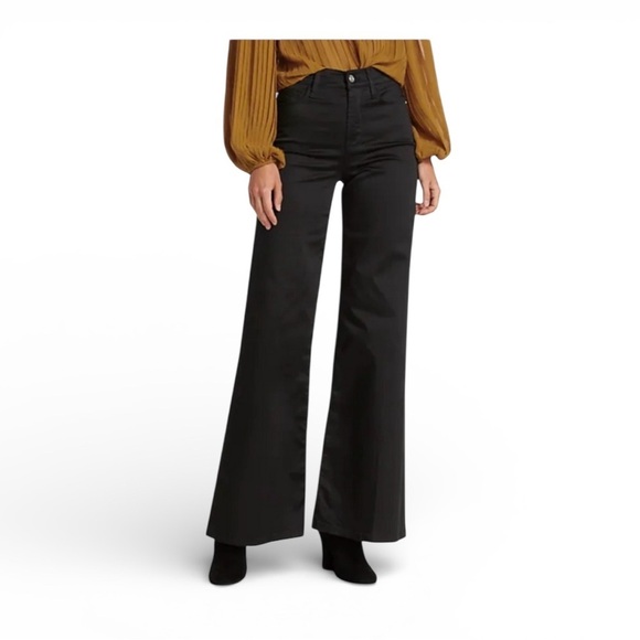 Frame Denim Denim - FRAME Denim Le Palazzo Sateen - Black NWT